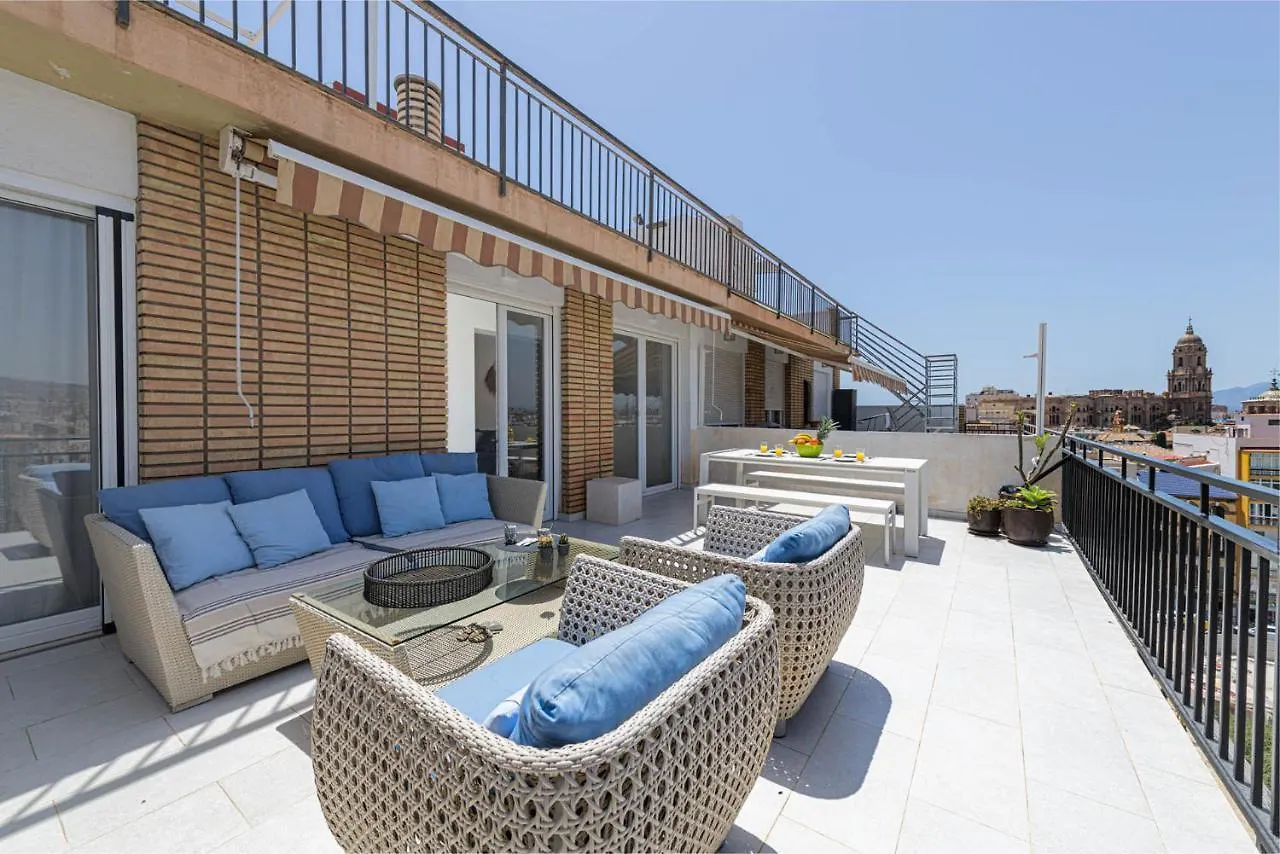 公寓 Mercedes Penthouse In Malaga By Solaga Holiday Homes